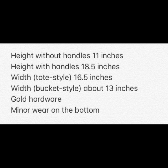 Ralph Lauren Grey Tote & Bucket Bag - Picture 6 of 8